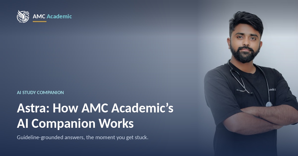 Astra: How AMC Academic’s AI Study Companion Works