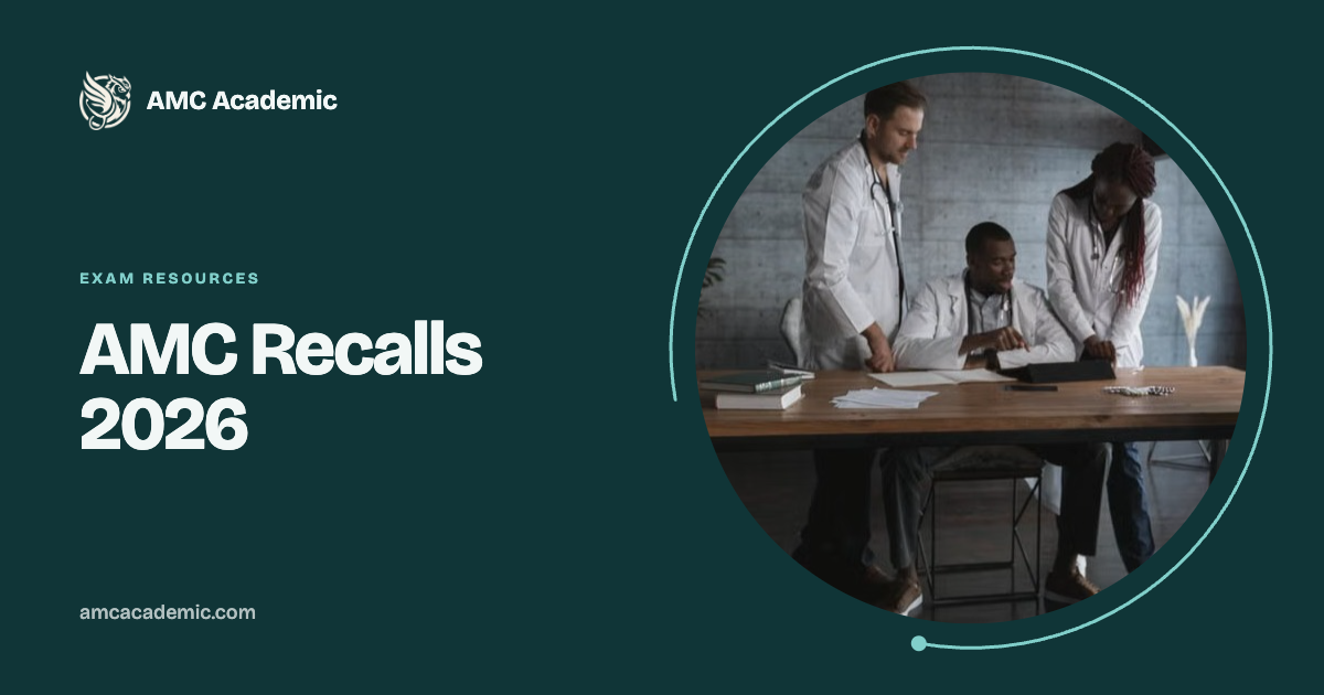 AMC Recalls 2026: 18 Free Cases on Recalled Topics, With Worked Answers